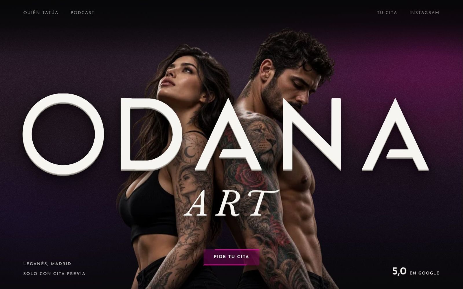 La web de ODANA ART