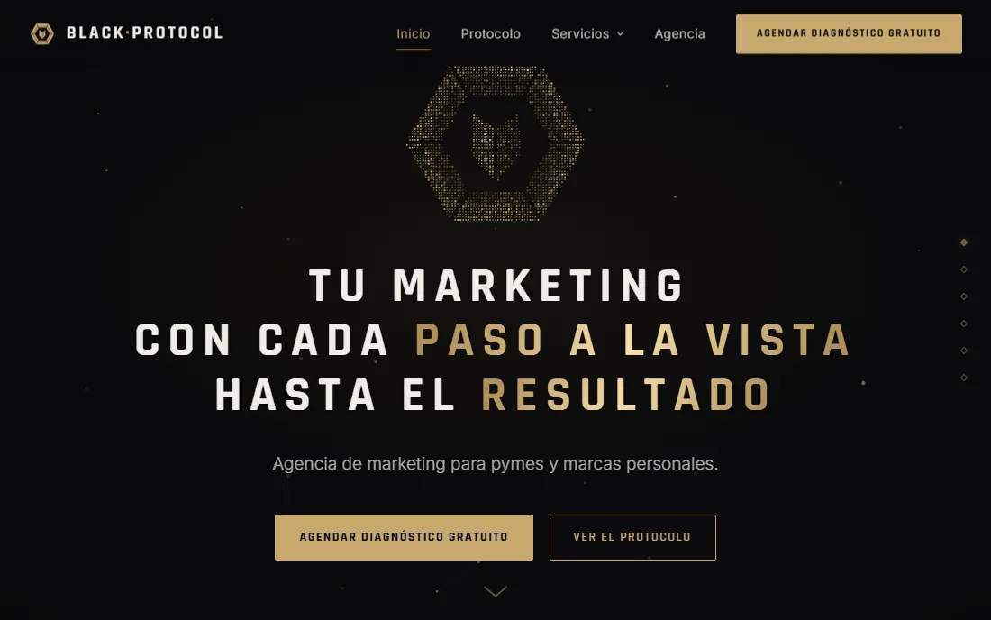 Portada de blackprotocol.ai