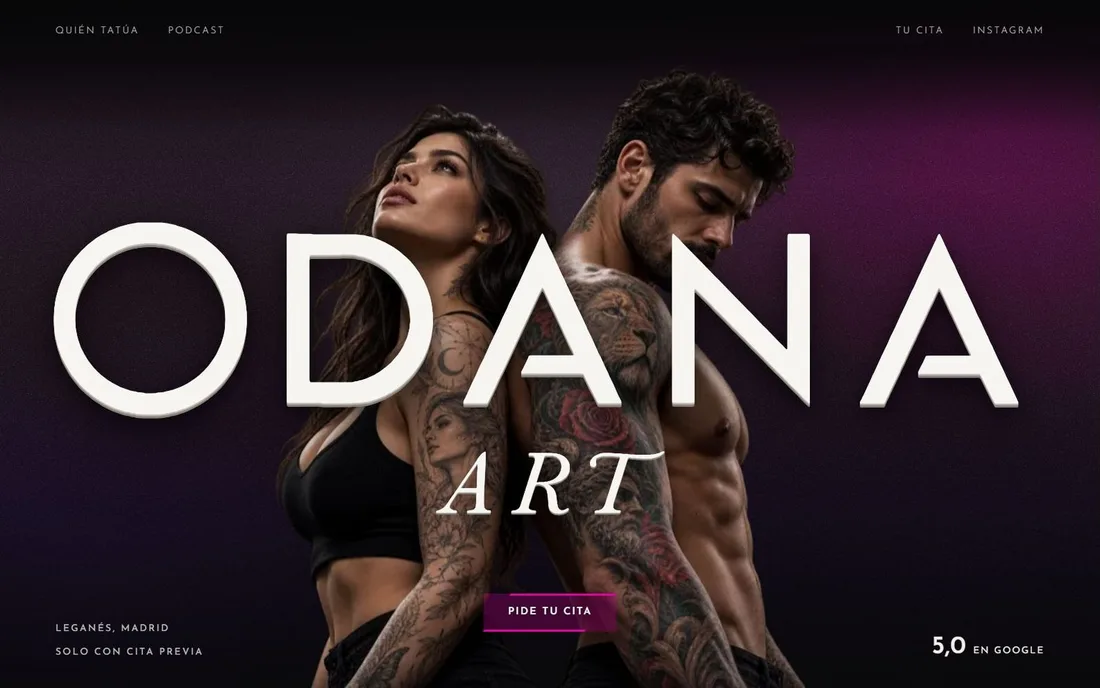 Portada de odanaart.com